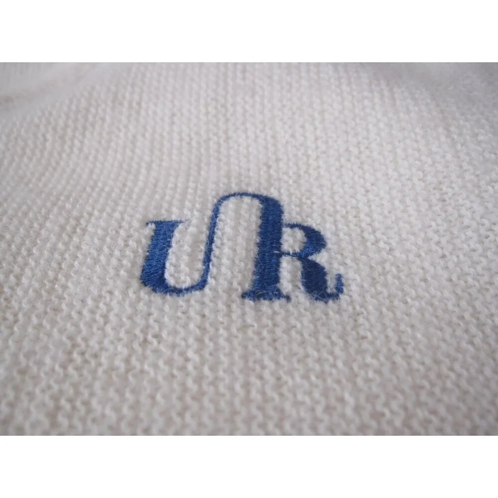 Vtg Kimberton UR Sweater Men V Neck Cottagecore Preppy Minimalist Sz L(MT921)USA